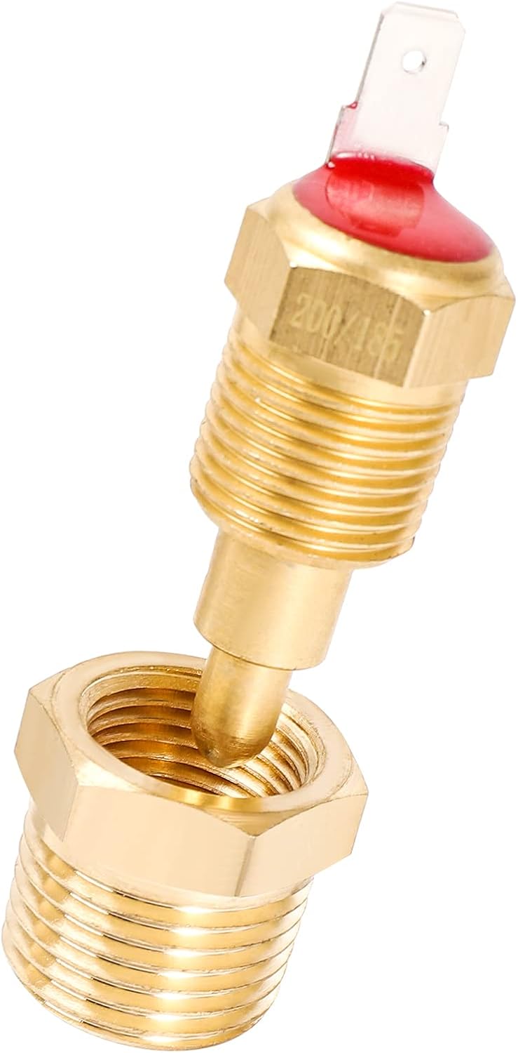 Fan Temperature Switch 200 to 185 Degree Electric Engine Cooling Fan Thermostat Temp Sensor Switch with 3/8" Pipe Thre for 10" 12" 14" 16" Fan - Image 3