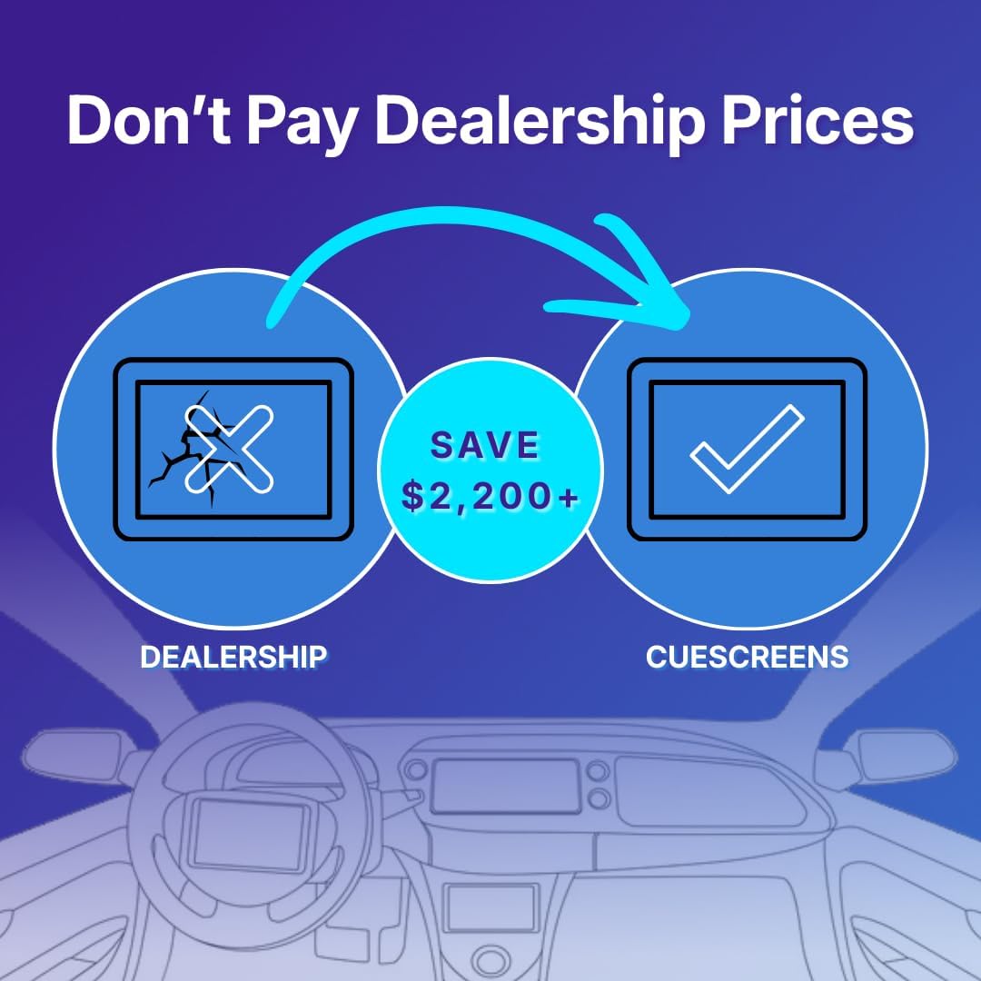 Upgred 8” MyLink IntelliLink Touch Screen Digitizer – New Ultra-Responsive Chipset, OEM DJ080PA-01A, Anti-Glare Glass – Fits Chevy & GMC Trucks/SUVs – Easy Install, Lifetime Support - Image 4