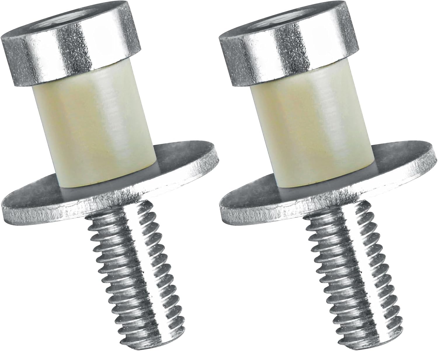 Door Lock Striker 38420 Compatible with Door Latch Bolts for 1971-1991 GMC Truck Door Bolt Pin Replace OEM 9601750 - Sold in Pairs