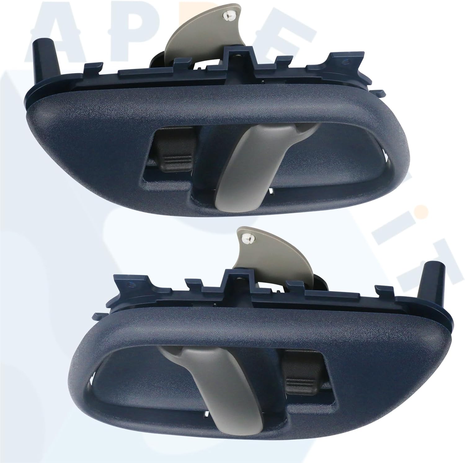 APPERFiT Interior Door Handle w/Bezel Kit (Blue) Compatible with 1995-2002 Chevy Chevrolet GMC Truck C1500 C2500 C3500 K1500 K2500 K3500 Suburban Tahoe Yukon 15708045 15708046 - Image 4