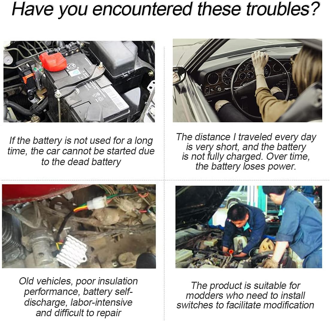 Car Battery Terminal Connectors, 2 Pcs 4 Way Quick Release Disconnect Car Battery Terminal for SAE/JIS Type A Posts, Compatible With Cars, Vans, Trucks and More - Image 4