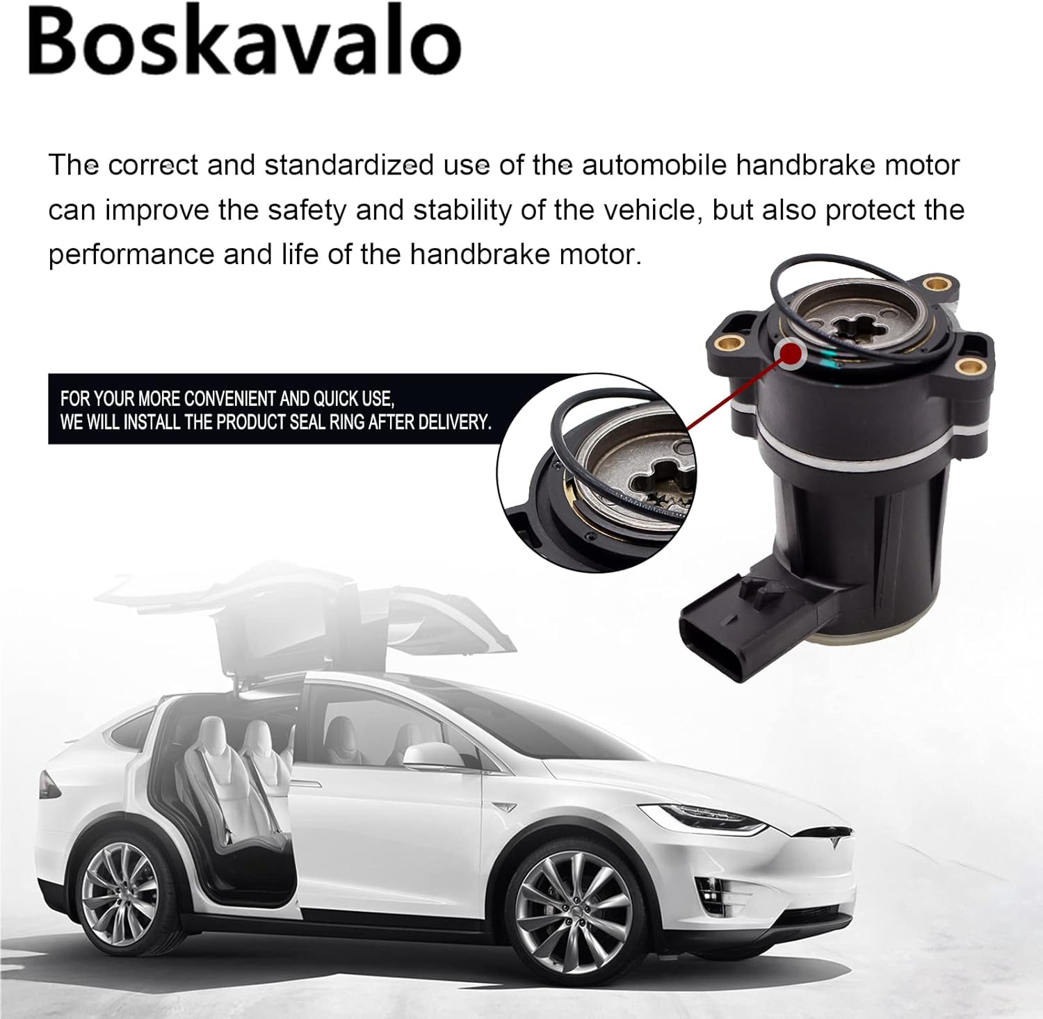 Parking Hand Brake Caliper Servo Motor Handbrake Actuator For Tesla Model S/X 2012-2021 1621620888C 40C07812 40C07814 40C0741 - Image 6