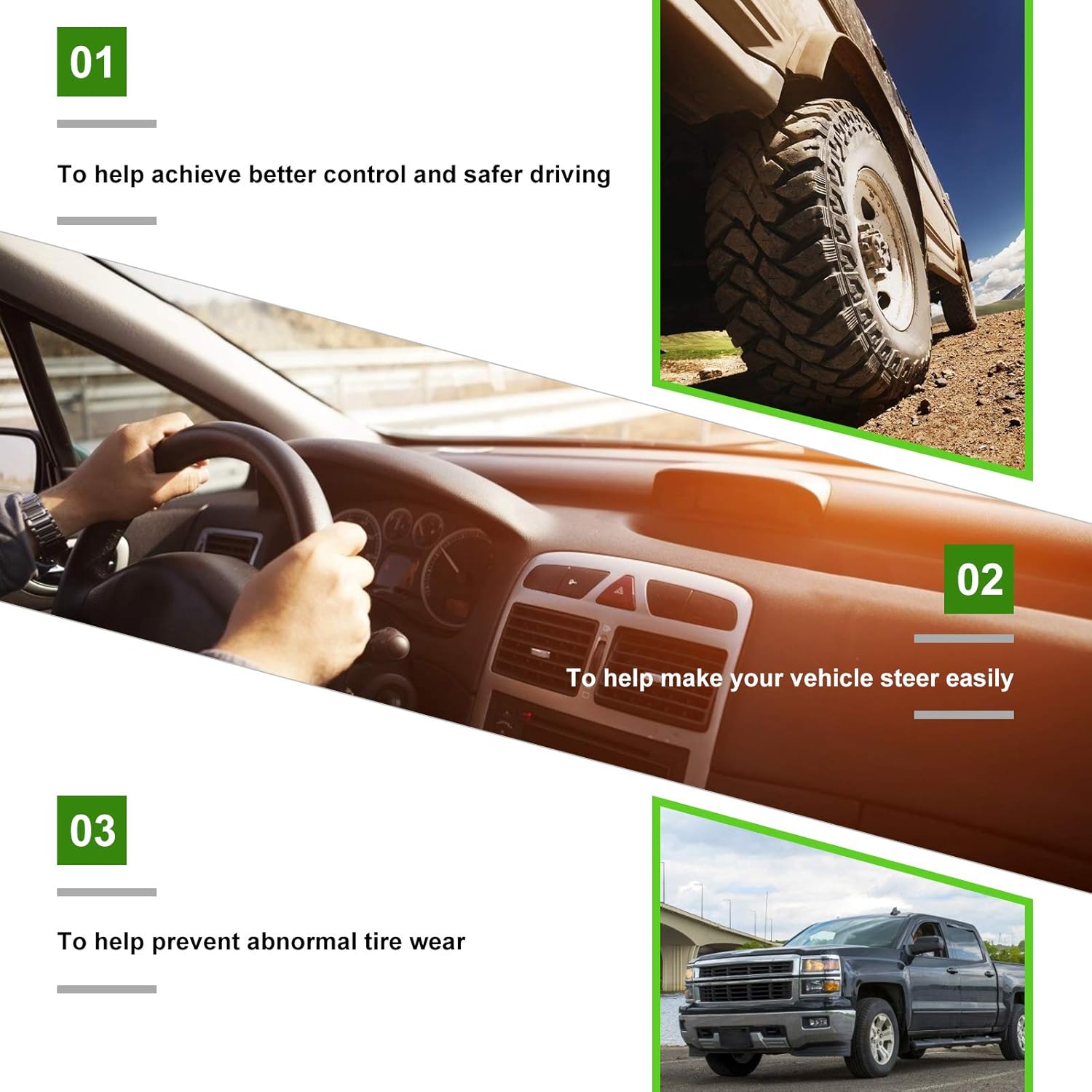 SCITOO 14pcs Front Suspension Kit Center Link Tie Rod End justing Sleeve Sway Bar Link Ball Joint Idler Arm Fit 1978-1987 For Buick Regal For Chevy El Camino Monte Carlo - Image 6