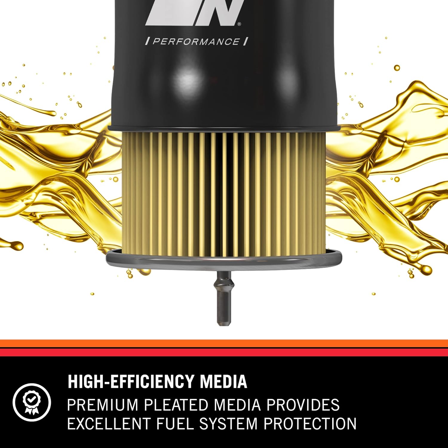 K&N Gasoline Fuel Filter: High Performance Fuel Filter, Premium Engine Protection, Compatible with 1982-2013 GM Truck/Passenger Car Fuel Injected Gasoline Engines, PF-1000 - Image 3