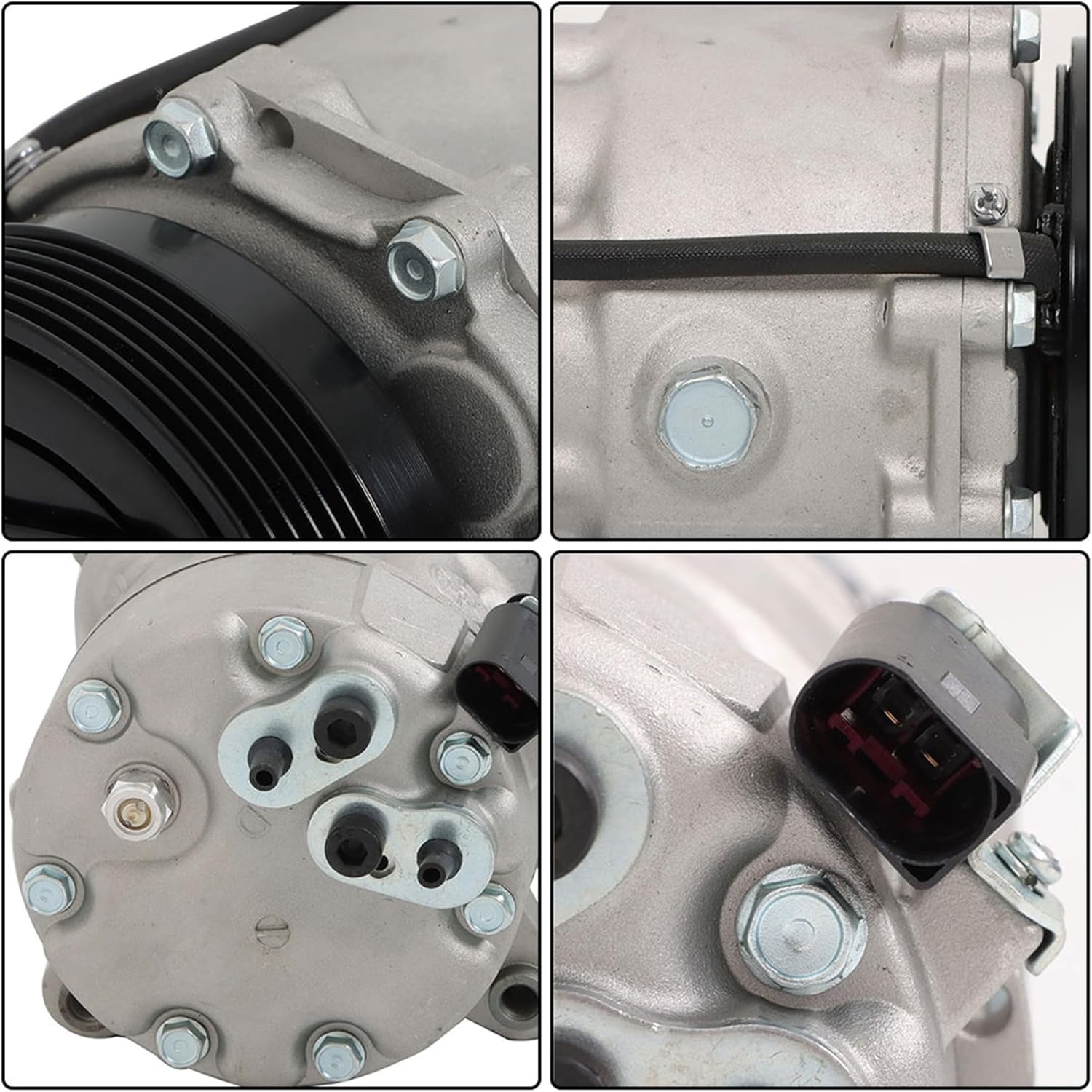 A/C Compressor Replacement for Golf 2001-2005 Replacement for 1J0820803F Replacement for 1J0820803G - Image 6