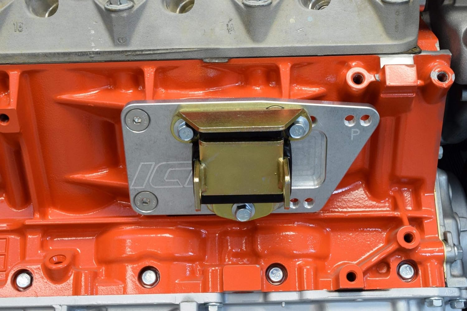 ICT Billet SBC Vehicle to LS Engine - Motor Mount apter Plate - Universal Swap Bracket Small Block LS Conversion justable LS1 LS3 LS2 LQ4 LQ9 LS6 L92 L99 L33 LR4 Billet 551628 - Image 4