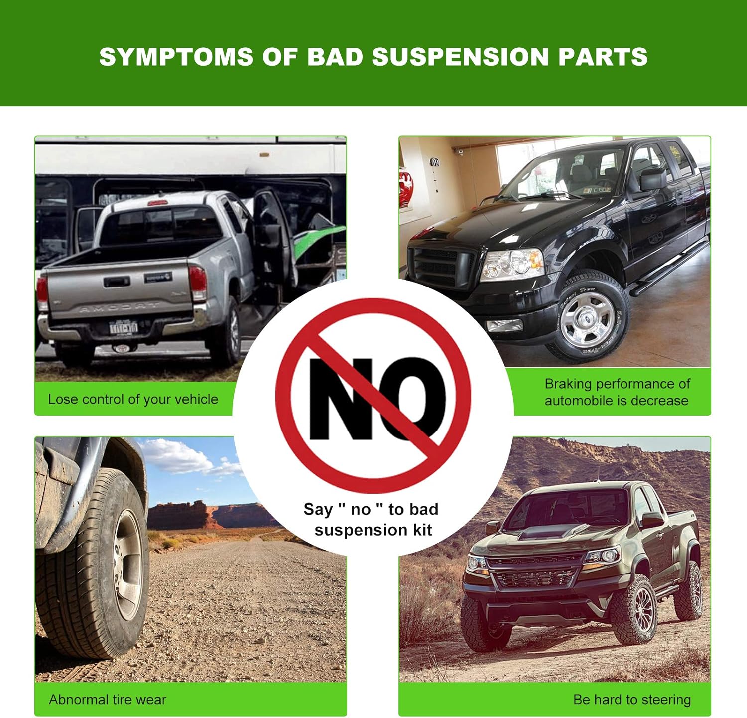 SCITOO 14pcs Front Suspension Kit Center Link Tie Rod End justing Sleeve Sway Bar Link Ball Joint Idler Arm Fit 1978-1987 For Buick Regal For Chevy El Camino Monte Carlo - Image 5