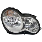 Headlight Set For 2005-2007 Mercedes Benz C230 2006-07 C280 Left Right With Bulb - Image 4