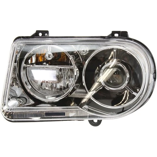 Halogen Headlight Set For 2005-2010 Chrysler 300 C Models w/ Delay Option LH RH - Image 4
