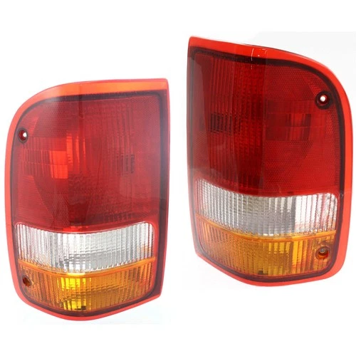 Tail Light Set For 1993-1997 Ford Ranger Driver and Passenger Side