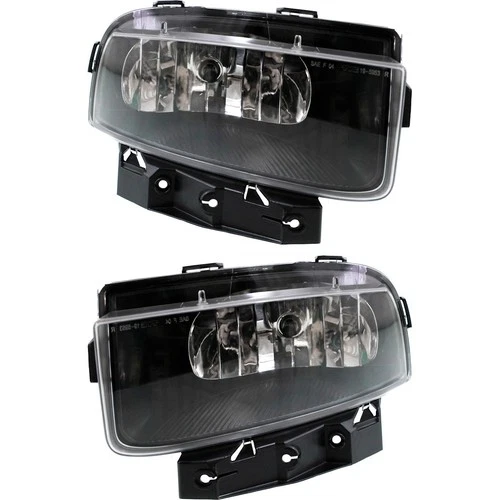 Fog Light Set For 2005-2013 Chevrolet Corvette Left and Right Side With Bulbs