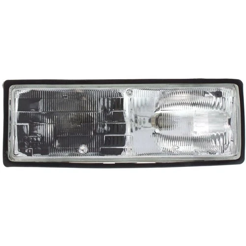 Front Headlights Headlamps Lights Lamps LH & RH Pair Set for 87-90 Chevy Caprice - Image 4
