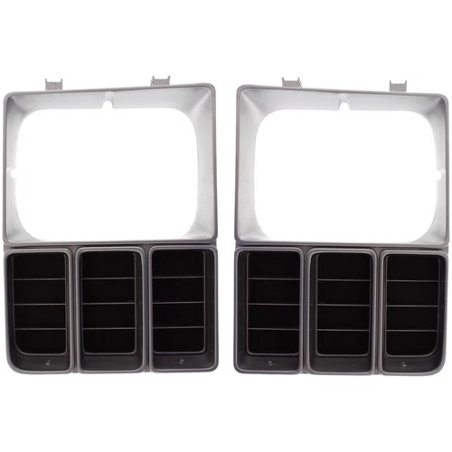 Headlight Headlamp Door Set For 1981-1982 Chevrolet C10 K10 Driver and Passenger