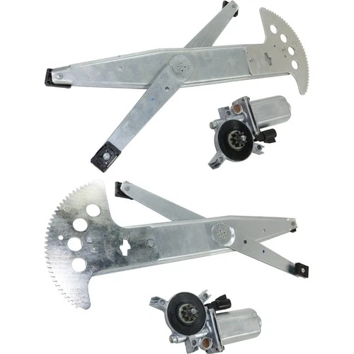 Power Window Regulator Set For 2005-2009 Chevrolet Uplander Front with Motor